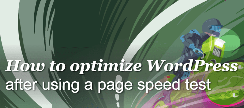 Cómo optimizar WordPress tras prueba de velocidad de página